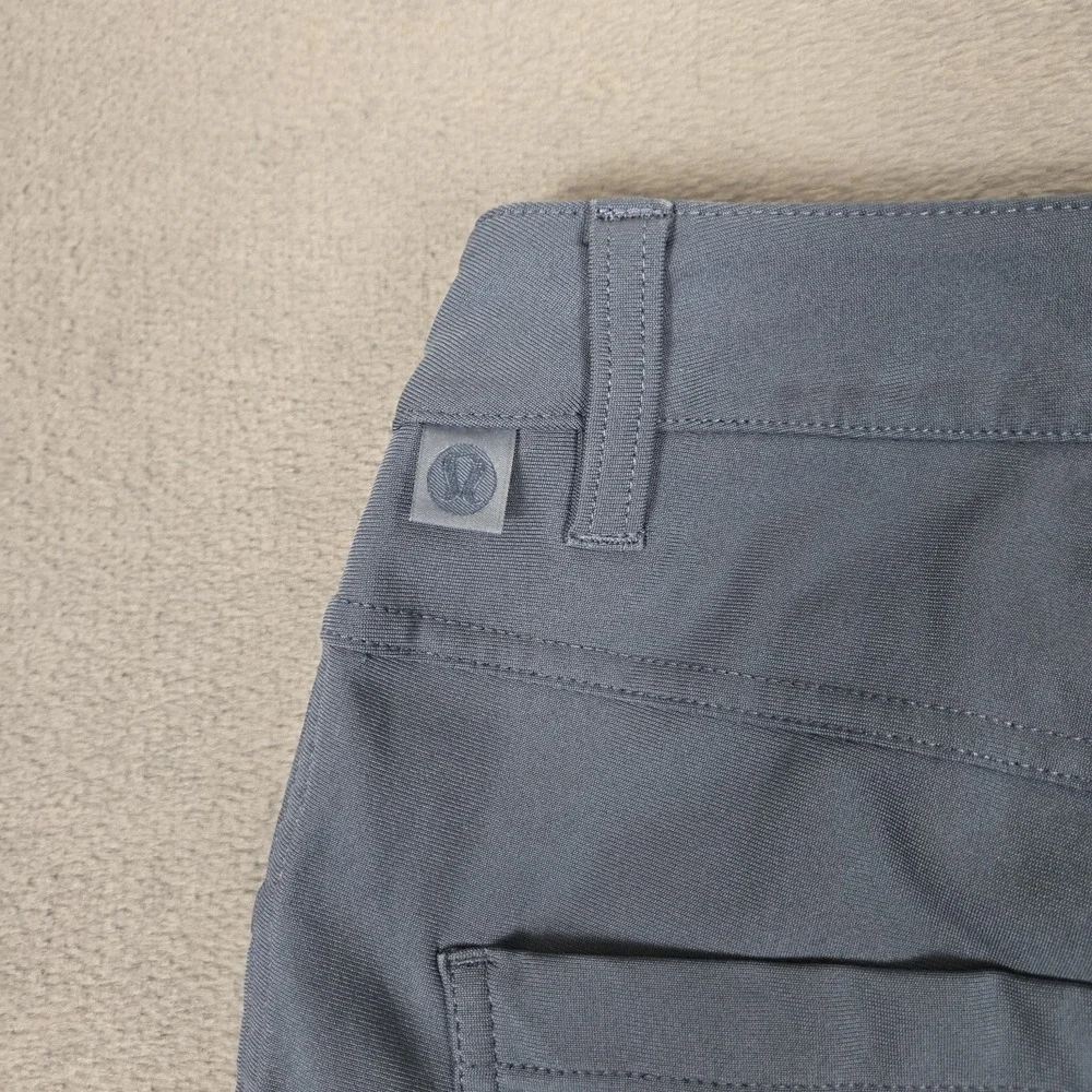 Lululemon ABC Classic-Fit Pants Mens 30x31 Warpstreme Chino Work Blue M5967S